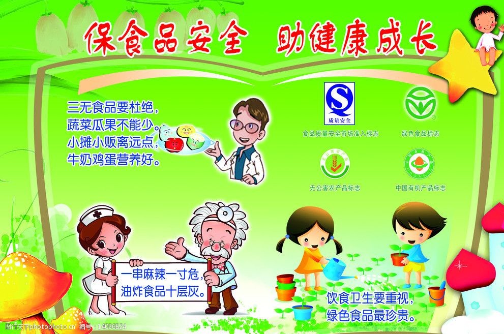 幼儿园食品安全图片
