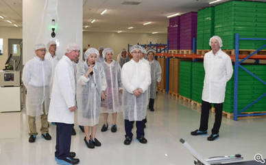 建立政企“伙伴”关系 吴庆文调研罗氏诊断产品(苏州)